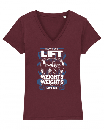 LIFT WEIGHTS Burgundy