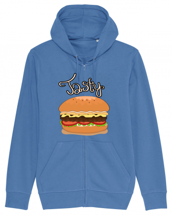 Tasty Hamburger Bright Blue