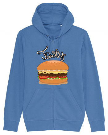 Tasty Hamburger Bright Blue