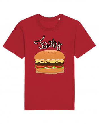 Tasty Hamburger Red