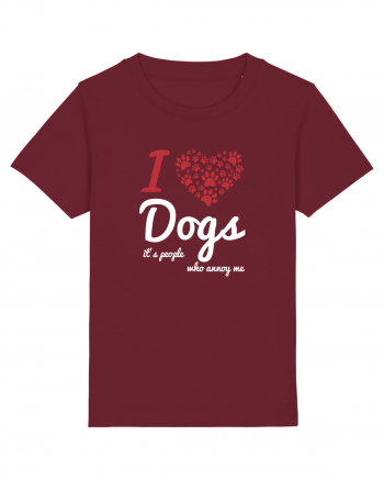 DOGS Burgundy