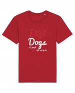 DOGS Tricou mânecă scurtă Unisex Rocker