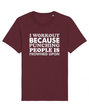 WORKING OUT Burgundy