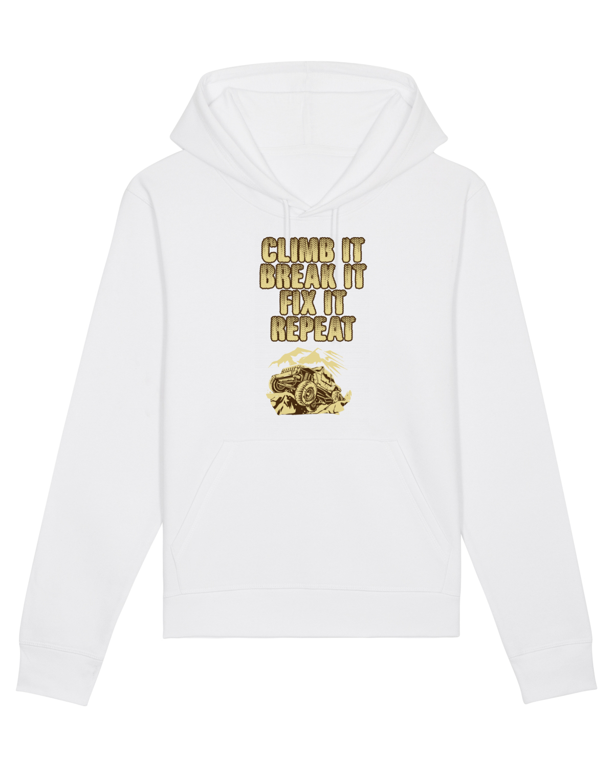 Hanorac Unisex Drummer White