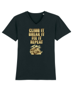 OFFROAD Tricou mânecă scurtă guler V Bărbat Presenter