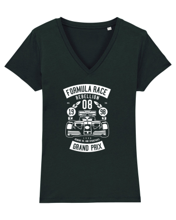 Formula Racing White Black