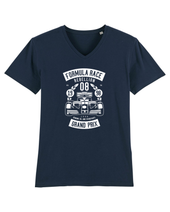 Formula Racing White French Navy