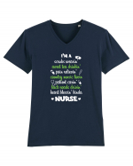 NURSE Tricou mânecă scurtă guler V Bărbat Presenter