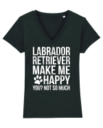 LABRADOR Tricou mânecă scurtă guler V Damă Evoker
