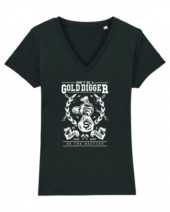 Gold Digger White Black