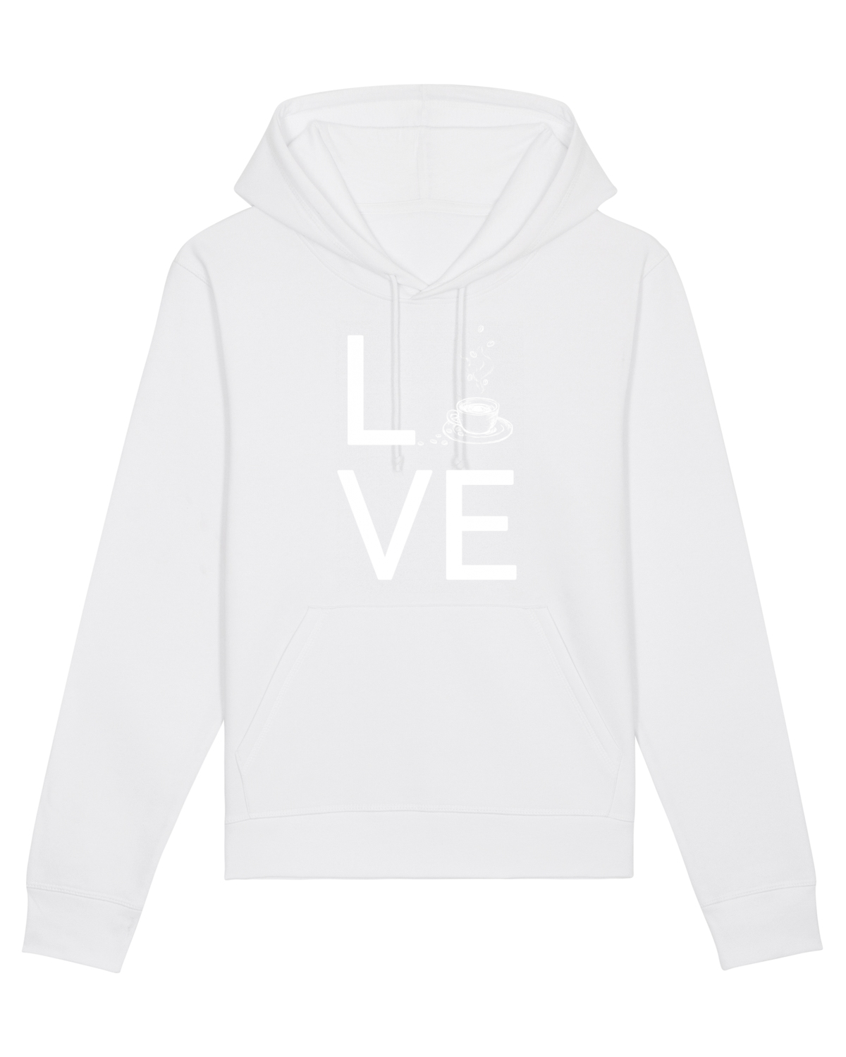 Hanorac Unisex Drummer White