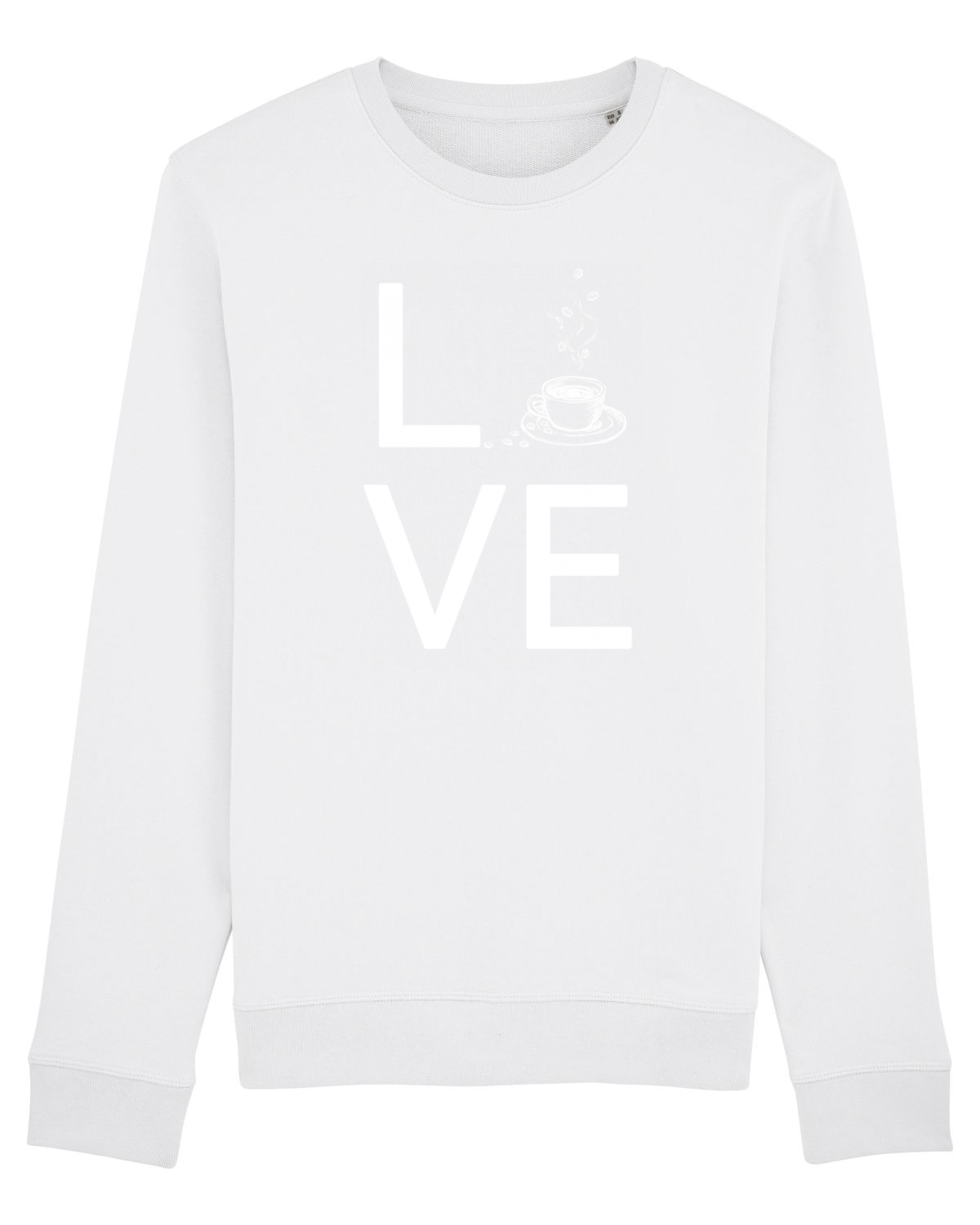 Bluză mânecă lungă Unisex Rise White
