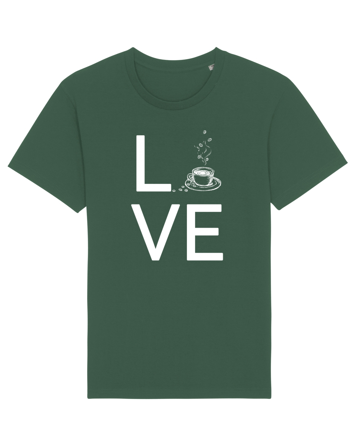 Tricou mânecă scurtă Unisex Rocker Bottle Green