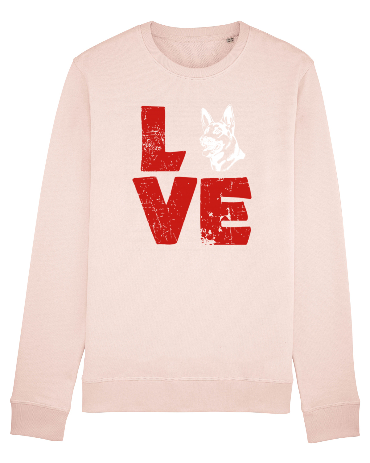 Bluză mânecă lungă Unisex Rise Candy Pink