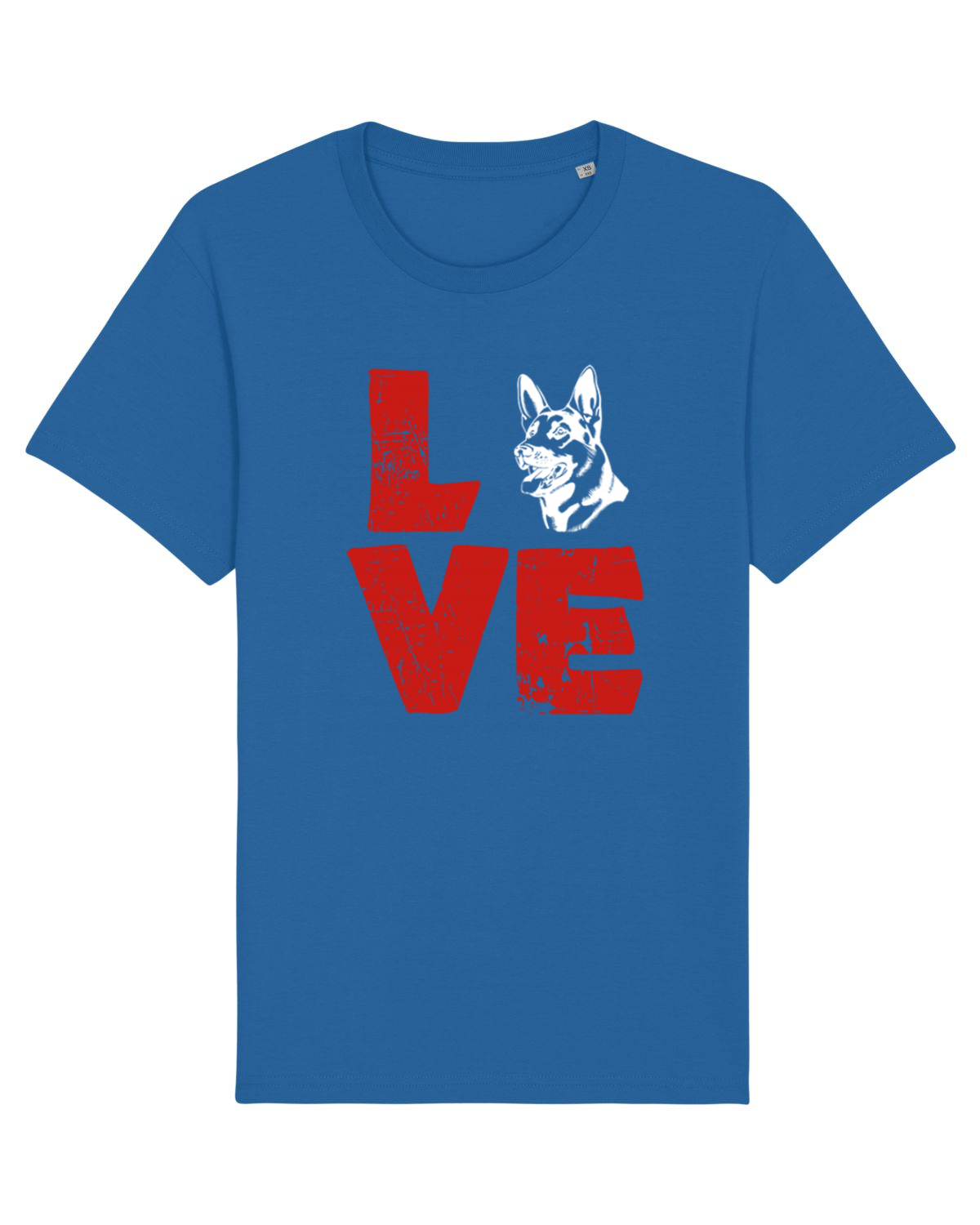 Tricou mânecă scurtă Unisex Rocker Royal Blue