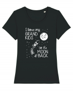 GRANDKIDS Tricou mânecă scurtă guler larg fitted Damă Expresser