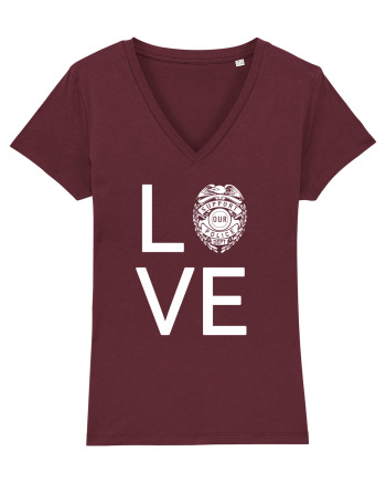 LOVE  Burgundy