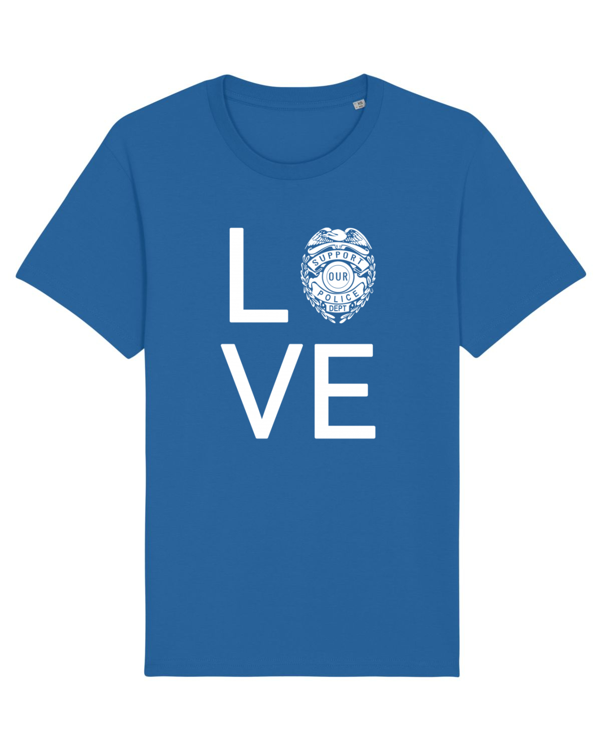 Tricou mânecă scurtă Unisex Rocker Royal Blue