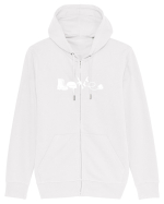 LOVE Hanorac cu fermoar Unisex Connector