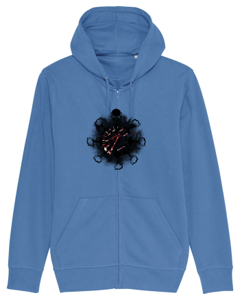 Motorcycle mandala Bright Blue