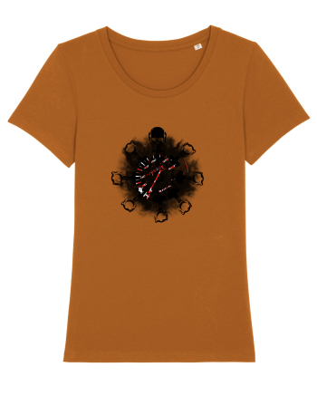 Motorcycle mandala Roasted Orange