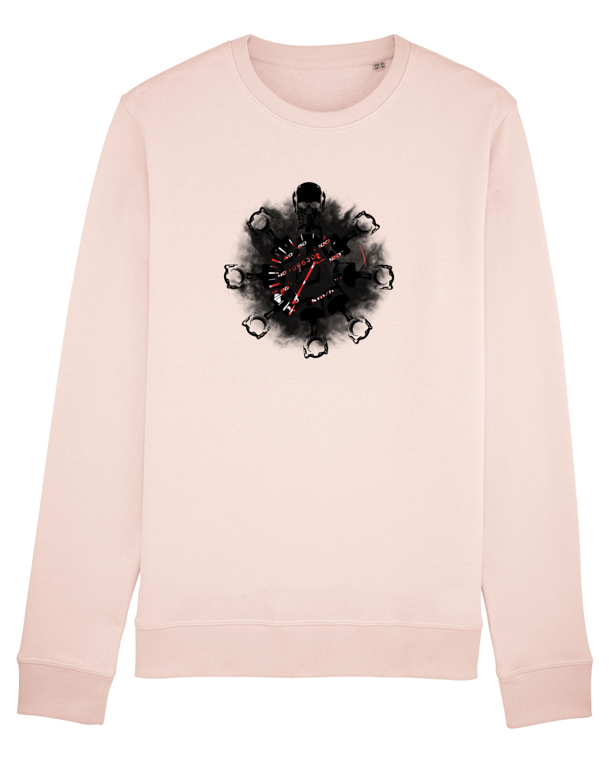 Bluză mânecă lungă Unisex Rise Candy Pink