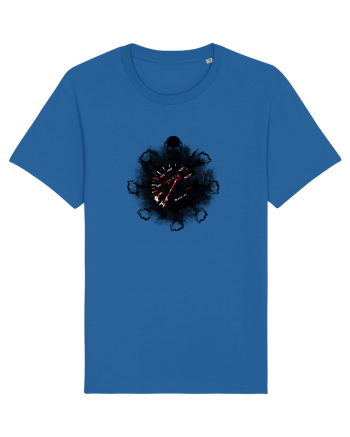 Motorcycle mandala Royal Blue