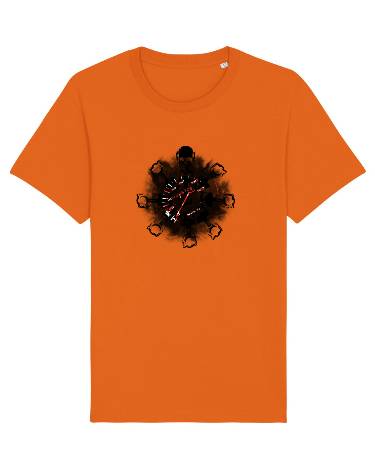 Tricou mânecă scurtă Unisex Rocker Bright Orange