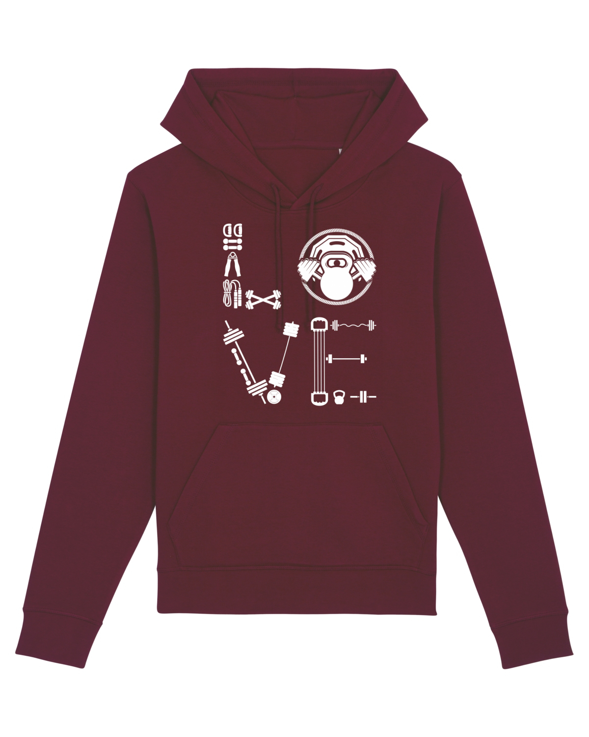 Hanorac Unisex Drummer Burgundy