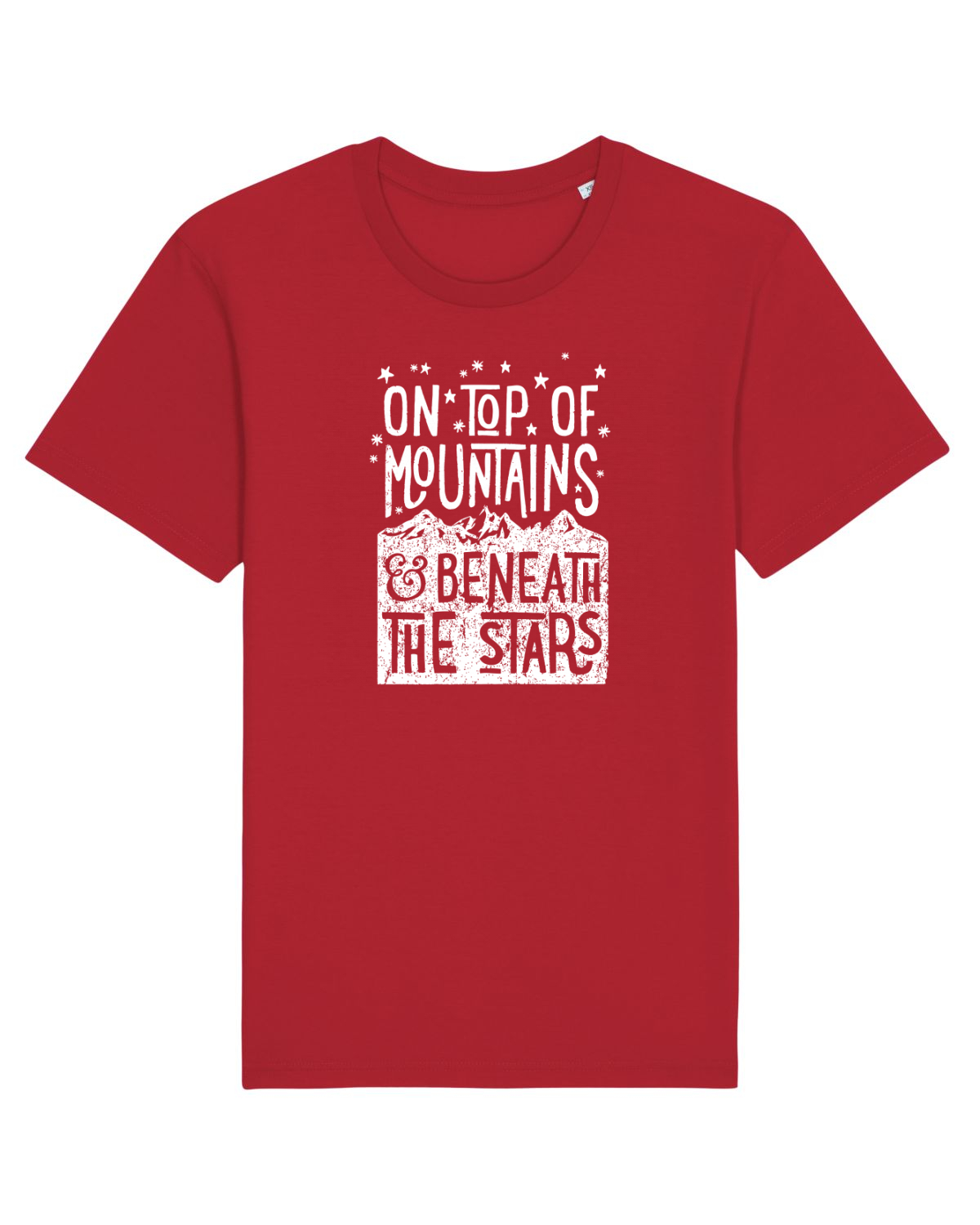 Tricou mânecă scurtă Unisex Rocker Red