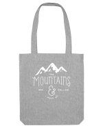 MOUNTAINS Sacoșă textilă