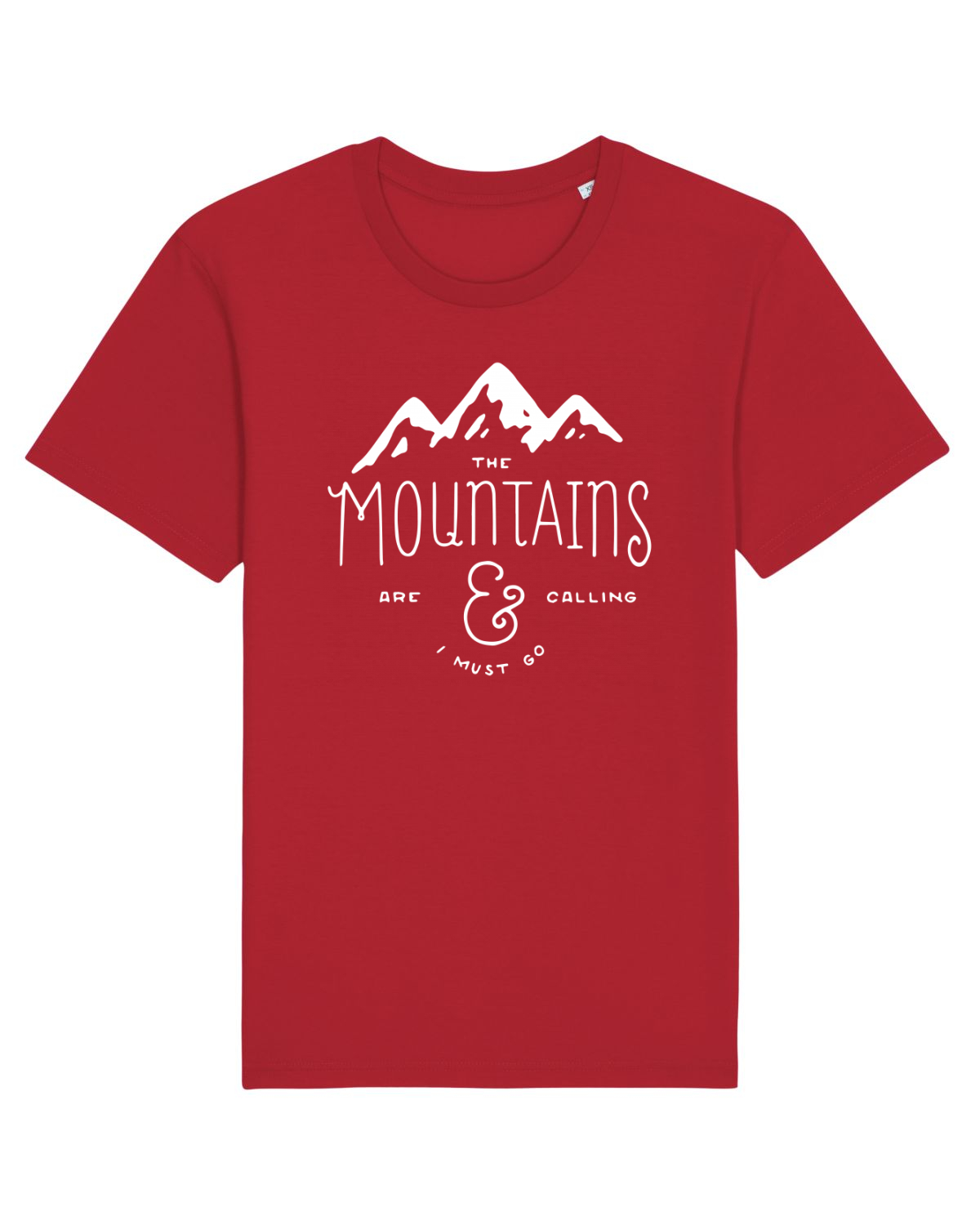 Tricou mânecă scurtă Unisex Rocker Red