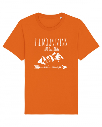 MOUNTAINS Bright Orange