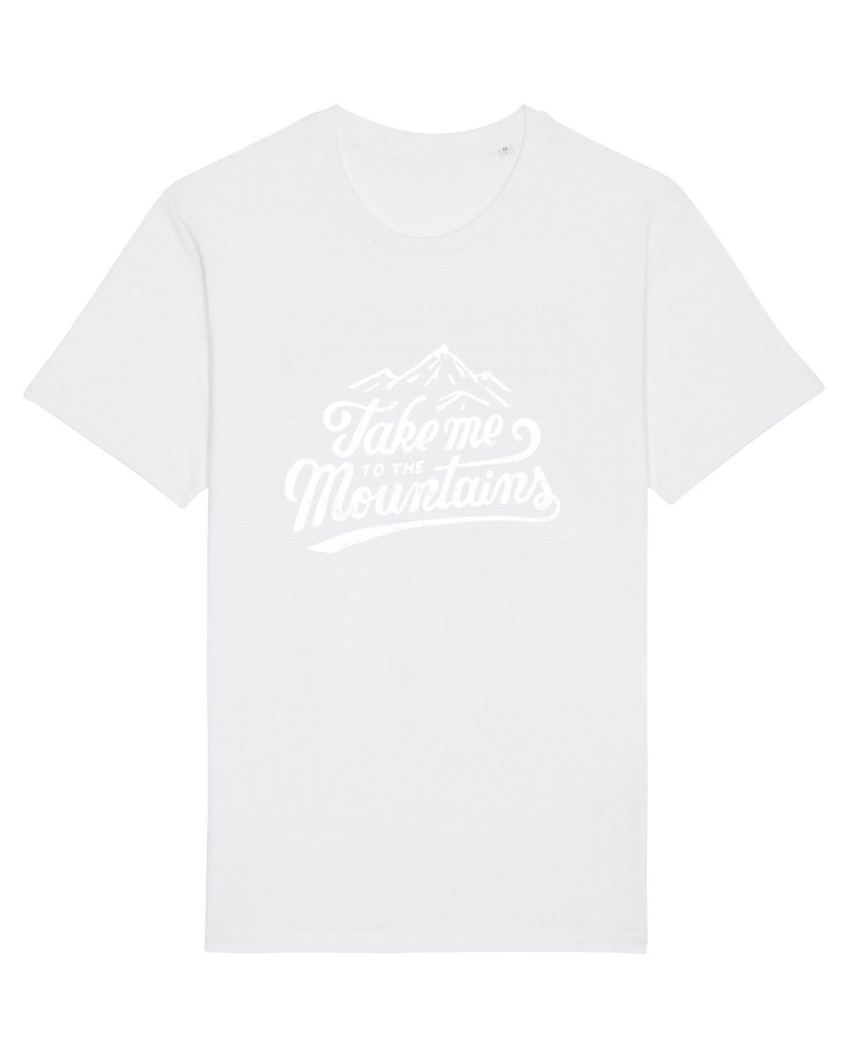 Tricou mânecă scurtă Unisex Rocker White