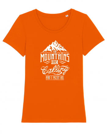 MOUNTAINS Bright Orange