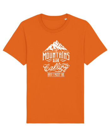 MOUNTAINS Bright Orange