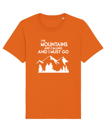 MOUNTAINS Bright Orange
