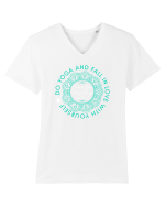 YOGA Tricou mânecă scurtă guler V Bărbat Presenter