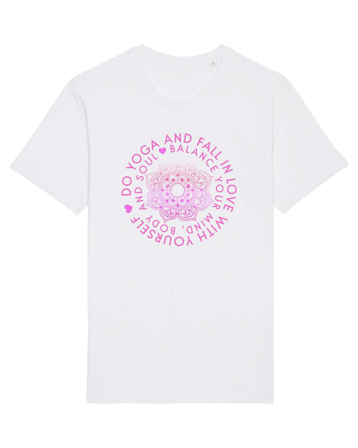 Tricou mânecă scurtă Unisex Rocker White
