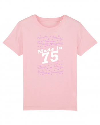 MADE IN 75 Cotton Pink