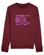 MAMA BEAR Bluză mânecă lungă Unisex Rise