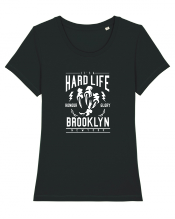 Hard Life Brooklyn White Black