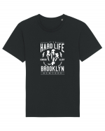 Hard Life Brooklyn White Tricou mânecă scurtă Unisex Rocker