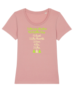 YOGA Tricou mânecă scurtă guler larg fitted Damă Expresser