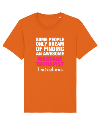MASSAGE THERAPIST Bright Orange