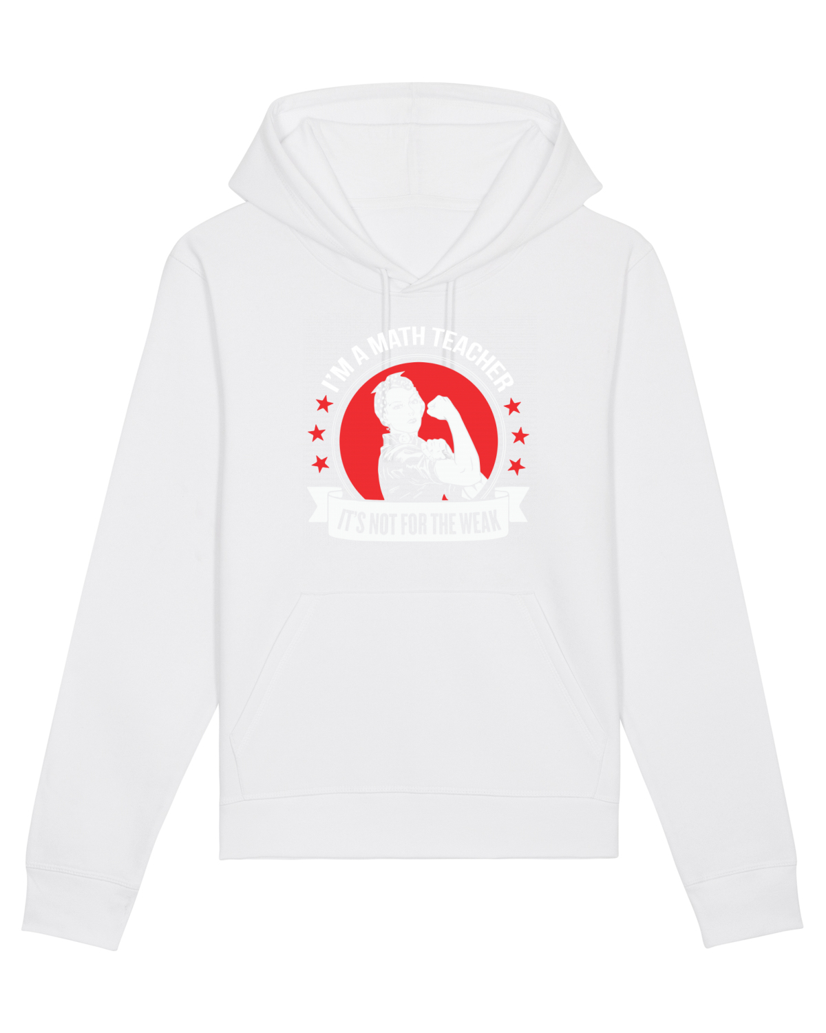 Hanorac Unisex Drummer White