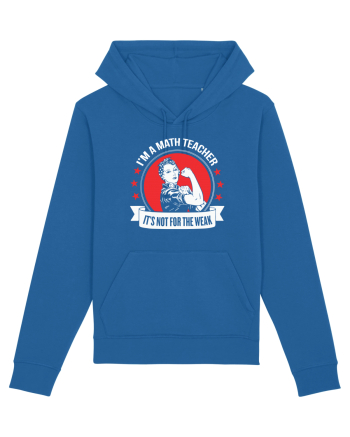 MATH TEACHER Royal Blue