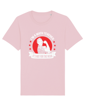 MATH TEACHER Cotton Pink