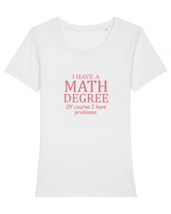 MATH DEGREE White