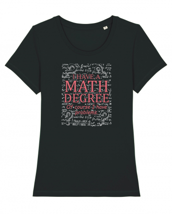 MATH DEGREE Black